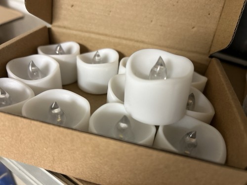 12er led teelichter mit - teelichter,