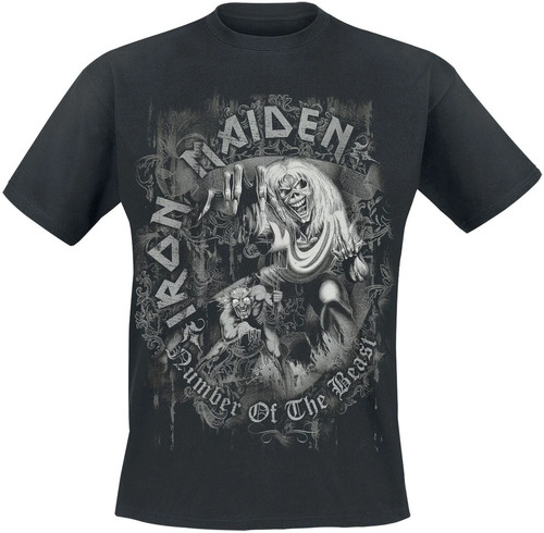 Iron maiden shirt - iron, herren