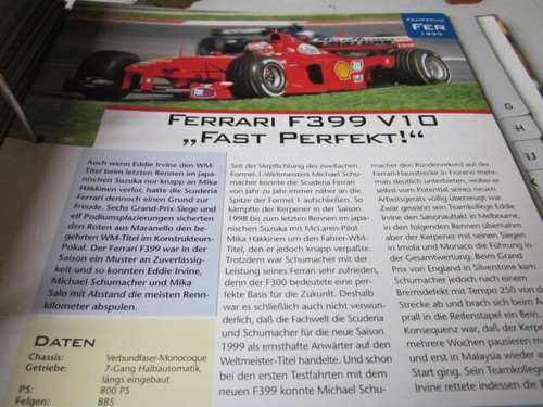 Formel chronik ferrari 399 - formel,