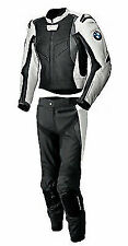 BMW New Herren Motorrad Lederkombi Jacke Hose Racer Armor Protection