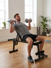 Hantelbank verstellbar (7