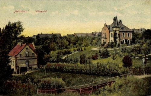 Postcard nerchau grimma - postcard,