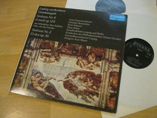 2 LP Beethoven Sinfonie Nr.9 & Nr.2 Schillers Ode Vinyl Eterna DDR 8 26 421-422