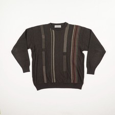 BREIDHOF Herren Pullover Gr. 52 mehrfarbig Strickpullover Langarm Rundhals Pulli