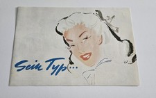 Horex Regina 1951 Motorrad Prospekt Broschüre