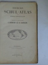 Diercke, Schul-Atlas für Höhere Lehranstalten. Mit 152 Haupt- und 149 Nebenkarte