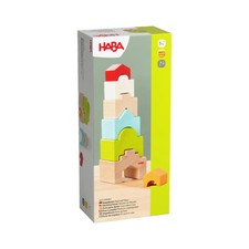 Stapelturm Haus auf Haus Spiel