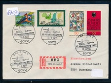 E7027) Reco-Brief, RZ 6072 Dreieich 1, SST 17.Hessentag 1977