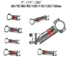 UNO Bike Vorbau 7/17/35° MTB Rennrad Lenker Vorbau 31,8 * 60 - 130 mm Aluminium