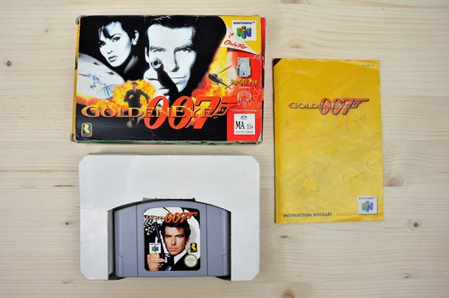 N64 james bond 007 - james, golden