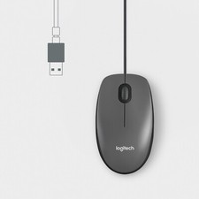 Logitech M100 Maus Büro Beidhändig USB Typ-A Optisch 1000 DPI