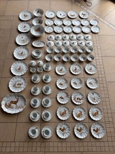 Giraud Limoges Jagdgeschirr 101-tlg. | Wildtiere | Porzellan Frankreich