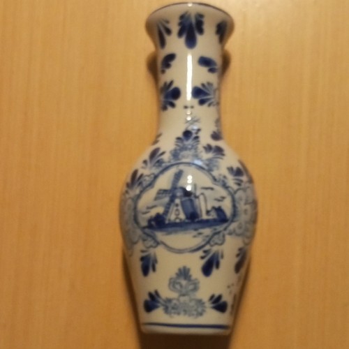 Blau weiße porzellanvase aus - porzellanvase,