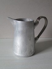 Krug Kanne Waschkrug Milchkrug Antik Alu Rein Aluminium Gerhardi