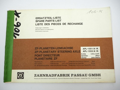 Apl 1551 1552 a1k - zf, apl-1551