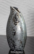 Deko Vase Keramik gold silber