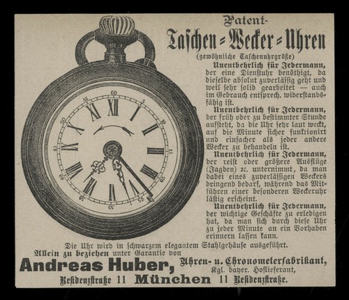 Alte werbung 1898 - alte,
