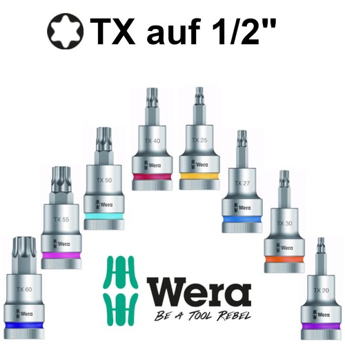Steckschlüssel vierkant - 1/2",