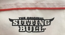Sitting Bull  The Original Sitzsack Rot/Weiß-Top-Zustand