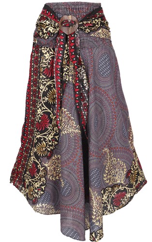 Boho sommerrock maxirock - boho,