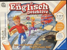 Ravensburger tiptoi® Spiel "Die Englisch Detektive" (ohne Stift) Lernspiel