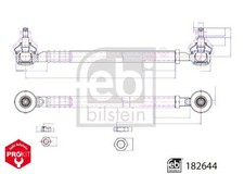 Lenkstange Vorderachse 182644