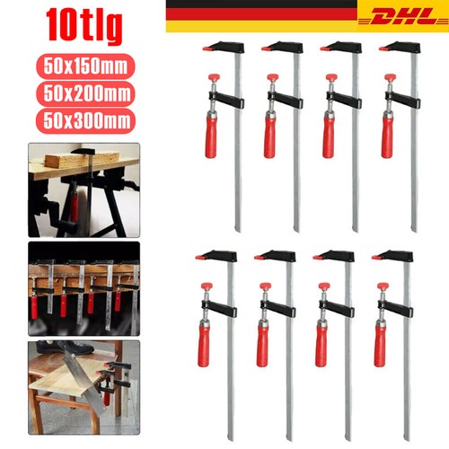10x schraubzwingen set - 10x, schraubzwingen-set