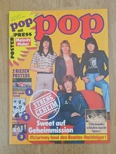 POP 16 / 1975 + Riesenposter! The Sweet / Rubettes / Elton John / ABBA (E560)
