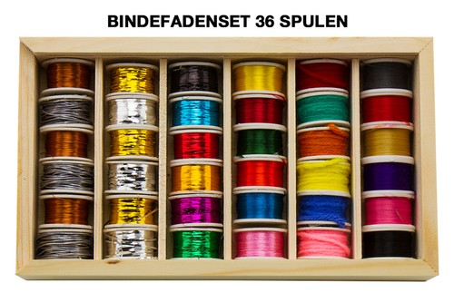 Bindefaden set 36 - 4, spulen