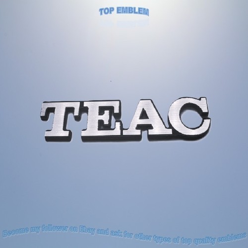 Teac 35x10mm emblem badge - teac,
