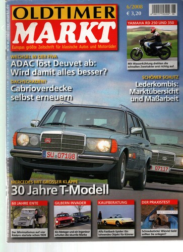 Zeitschrift oldtimer markt - zeitschrift,