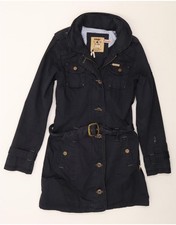 KHUJO Womens Military Overcoat