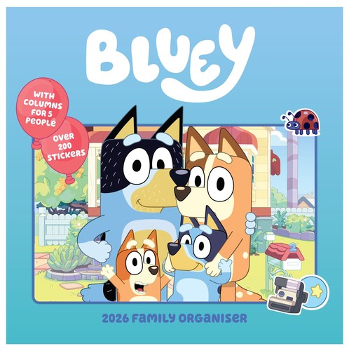 Kalender 2026 bluey calendar - kalender,