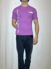 Tommy Hilfiger Jeans T-Shirt Shirt Oberteil Sport Tech Denim Pink Gr S