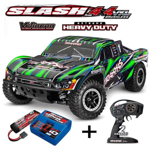 Traxxas trx68386 grn slash - trx68386-4-grn,