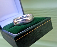 Sterlingsilber Ring Welle