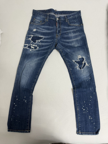 Dsquared2 herren jeans blau - herren,