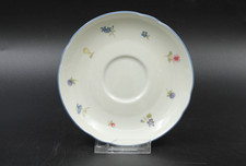Seltmann Weiden Marie Luise Streublume blauer Rand Untertasse Unterteller Ø 14,5
