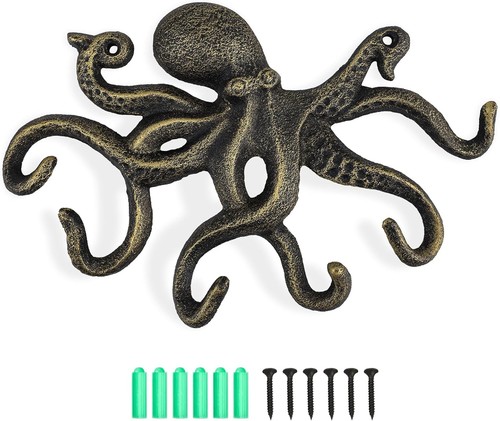 Oktopus garderobenhaken - oktopus,
