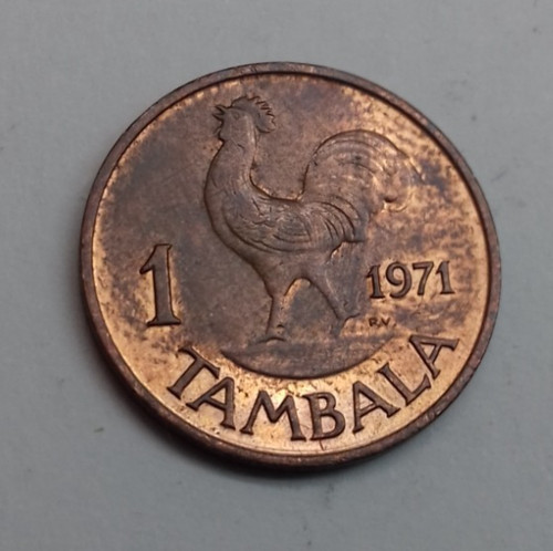 Malawi tambala 1971 - 1, tambala,