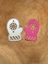 Stanzschablone Winterhandschuhe Handschuhe Winter Weihnachten