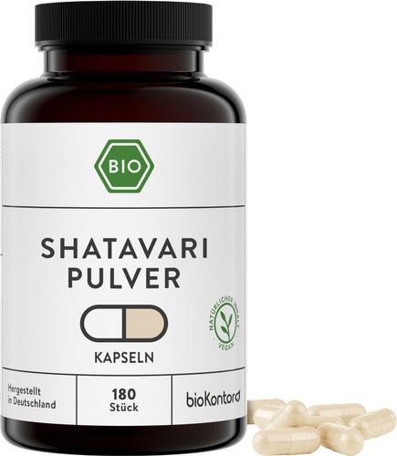 Bio shatavari kapseln 180 - shatavari,
