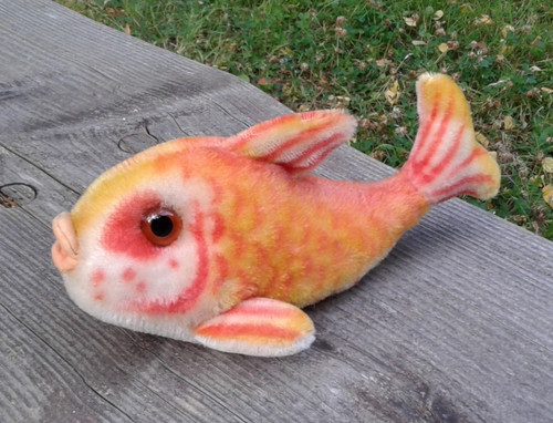 Steiff fisch flossy 60er - fisch, 60er/70er