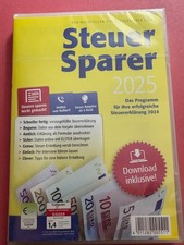 Lidl Steuer Sparer 2025 CD-Rom ungeöffnet & Installations-Code