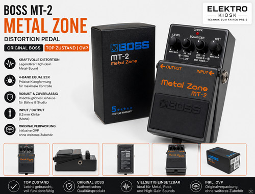 Boss metal zone - boss, mt-2