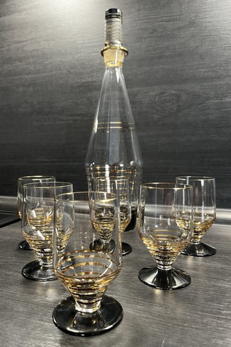 Gläser mit karaffe set - gläser,