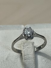 Brillant Solitär Weißgold