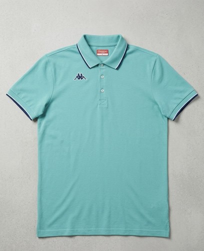 Kappa poloshirt grün - grün, kurzarm