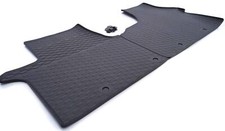 NEU Gummimatte für Opel Vivaro B Gummi Fußmatten Matte Durchgehend Schwarz Vorn