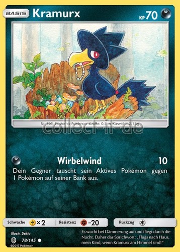 Pokemon 145 kramurx - 78/145,